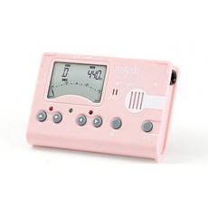小天使Musedo MT-70B 三合一 冷光 調音器 節拍器 校音器 調音節拍器 馬卡龍色, 粉, 1個