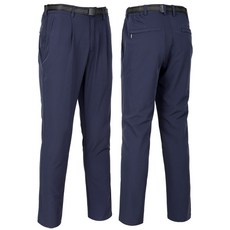 <스타일랑> 남성 이중직 무지 벨트 바지_커리어 빅사이즈 스판 탄탄 다용도 멀티 등산 아웃도어 팬츠