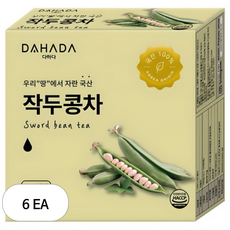 다하다 작두콩차, 1g, 100개입, 6개