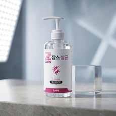 잡스 세니타이저겔 (의약외품) 500mlx2개 손소독제 손세정제 식약처 에탄올 70%, 2개, 1ml