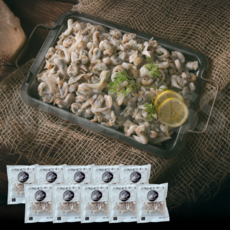 [인포벨]TV홈쇼핑정품 애드크로스 자연산 손질 세척 순살 새조개 고단백 급냉 자숙 순살 조개 새조개살, 1세트, 1kg(170마리 내외)