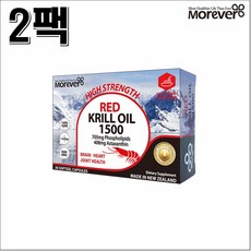 모에버 레드 크릴오일 1500 30정 2팩