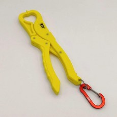 RTI 控魚器 魚嘴鉗 夾魚器 釣魚裝備, GP19黃色單支（不配磁扣）, 1個, 黃色, 單支