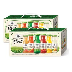 가야농장 주스 6종 종합선물세트, 180ml, 24개
