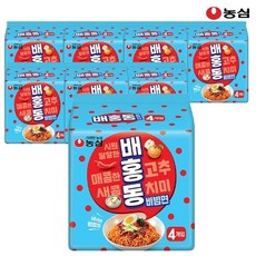 농심 배홍동 비빔면 137g x 32봉 1박스, 32개