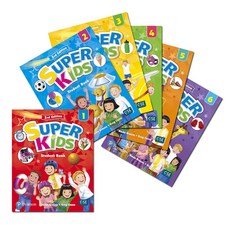 [슈퍼키즈] Super Kids (3/E) 1 2 3 4 5 6 선택, 6 세트 (워크북 포함