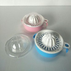 手動果汁機 壓汁器 壓榨器 壓榨汁機 壓果轉汁器, 粉藍色(中國製)低