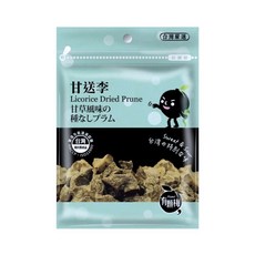 有顆梅 甘送李 甘草風味綜合果, 1個, 45g