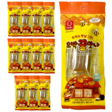 한진식품 호박꿀맛나 쫀드기, 100g, 12개