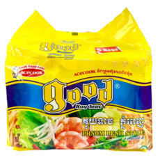 캄보디아 라면 에이스쿡 굿 프놈펜 스타일 / Cambodia Acecook Good Phnom penh style flavour, 72g, 1개