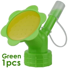 급수장치 정원 물병 뚜껑 살포기 가정용 물방울 관개 미니 물뿌리개 더블 헤드 분재 노즐 실내 야외 모종, 03 Green-1pcs