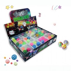 탱글탱글 얌체공 4종세트 1박스 24개입 탱탱볼 말랑이 랜덤발송, 1개, 상세페이지 참조