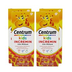 Centrum 키드 인크리민 시럽 200ml, 4개
