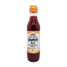 청우 더진한 양념치킨 소스 순한맛, 440g, 1개