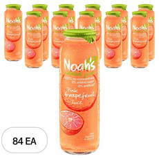 노아주스 핑크 자몽주스, 260ml, 84개