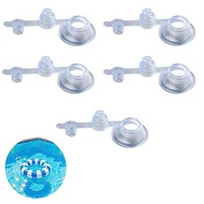 YTRUOYI 에어 베드 밸브 뚜껑 5개 안전한 에어 매트리스 플러그 교체 공기 주입식 밸브 커버 요트 수영 링 액세서리용, YTRUOYI 에어 베드 밸브 뚜껑 5개, 안전한 에어