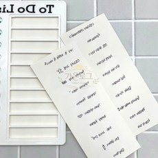 가온로그 투두리스트 보드 속지 체크메모지