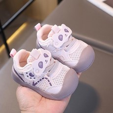 嬰幼兒軟底學步鞋 春夏季男女寶寶透氣防滑小童運動機能鞋