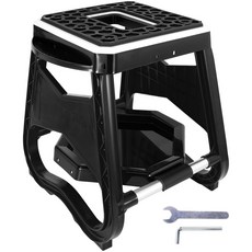 RUTU 더트 바이크 스탠드 및 스탠드 사용 - - 및 모토크로스에서 핸들 리프트 공구 주황색 바이크 - 포함 - 패널 - 모터사이클 트레이 일반적으로 더트 500파운드 유니버설, Removable Tray, Black, 1개