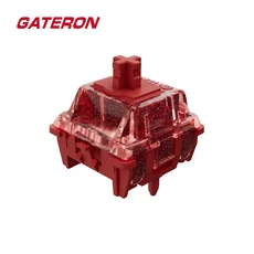 ‌ GATERON 마그네틱 제이드 루비 스위치 Ed. 자기 게이밍 키보드용 홀 센서 조정 가능한 사전 이동, 04 110pcs