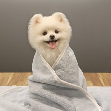 히밍 펫 타월, 블루, 1개