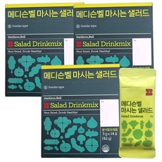 동결건조 마시는 샐러드 식이섬유 가루, 42박스, 3g