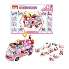 교육용변신차 553p 플라스틱 변신버스 교육용 DIY모형 553pcs flo3+1tFt