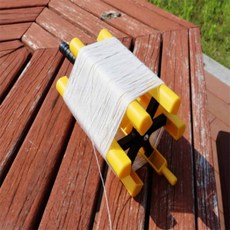 연날리기 얼레 낚시연날리기세트 어린이연날리기세트 연만들기 연얼레, 1개