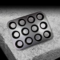 비즈쿡 낮은 머핀팬, 1개