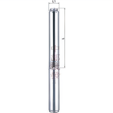 泉源 1HP 70米 不鏽鋼葉輪沉水馬達, 1個, 單相220V+