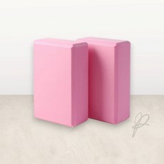 드림피플 밸런스 EVA 요가블록 2p세트 핑크 홈트, 2개