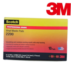 3M 2200 Vinyl Mastic Pads 비닐 매스틱 방수패드 1매 [W7175DA], 1개
