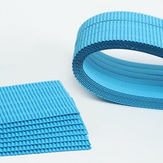 뮤즈 롱롱 띠골판지 컬러 17종 택1 / 길이 50cm 폭 1cm, 1개, 파랑