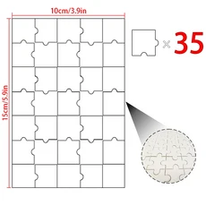 1개 맞춤형 커플 초상화 직소 퍼즐 개인화된 하트 모양 프레임 포함 또는 휴일 선물, 10 10x15cm 35 piece