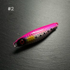 ZOOM夜光小鐵板 岸拋鐵板 微鐵 遠投設計 竹梭 飛扁 紅甘, #2(夜光）,40g, 1個