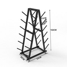 스케이트 보드 거치대 보드랙 선반 보관대, 블랙 6층+바퀴(12개 수납 가능), 12개
