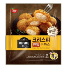 2+2 동원 퀴진 크리스피 바삭한 한입돈까스 450g x 4개