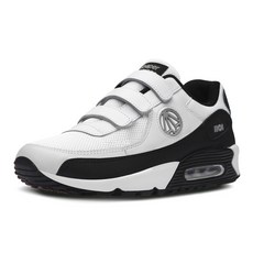 페이퍼플레인 남녀공용 소가죽 에어 신발 스니커즈 벨크로 운동화 키높이 빅사이즈 PP1408