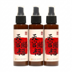 天祐德 招財開運人緣噴霧 玫瑰香氛 淨化磁場 無酒精 100ml, 3個