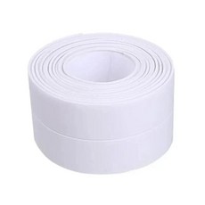 주방 싱크대 방수 스티커 방지 테이프 욕실 조리대 변기 틈새 자가 접착 심, 1개