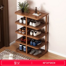 Tixpra 신발장 간이 현관 수납 신기 공간 절약 층칸막이 입문 셋방숙소 신발장, 월낫 5층, 1개