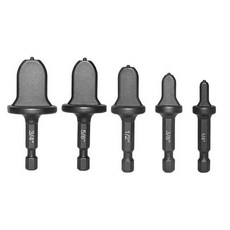 Bridge 전동 드릴 동관 확관기 세트 1/4~3/4인치 공조 동파이프 확관 헤드 5종 확관툴 냉동 에어컨 배관공구, 1세트