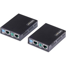StarTechcom 000 이더넷 익스텐더 키트 최대 05mi800m 싱글 페어 와이어전화 회선RJ45 UTP TAA를 통한 장거리 LAN 부스터