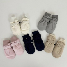 유아동 베이직 방한 장갑 무지 심플 스키 썰매