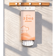 구름티슈 걸어쓰는 뽑아쓰는 4겹 티슈 화장지, 4개, 320매