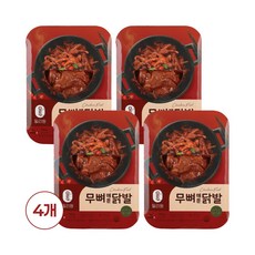 가마치 밀리원 무뼈 닭발 매운맛, 4개, 160g