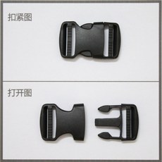 桃園熱銷 五點式安全帶 通用寶寶餐椅安全扣安全帶扣插扣固定扣嬰兒傘車推車配件, 黑色E款兩點式扣子 (適用寬3.8cm帶