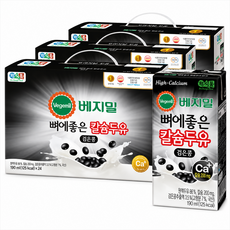 베지밀 검은콩 두유 고칼슘 190ml 16개입, 72개