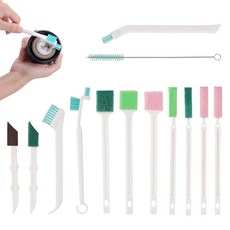 Goktvai 13피스 클리너 브러시 세트 용 작은 디테일 클리닝 브러시 미니 클리너 키트 도구 가정용 키보드 병 타일 좁은 공간, Goktvai 13피스 클리너 브러시 세트 용 작은 디