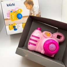 翔翼玩具 聲音玩具 BB相機玩具 啾啾玩具 兒童玩具相機 小熊造型 趣味聲效 安全材質, 1個, 啾啾相機玩具13-2812